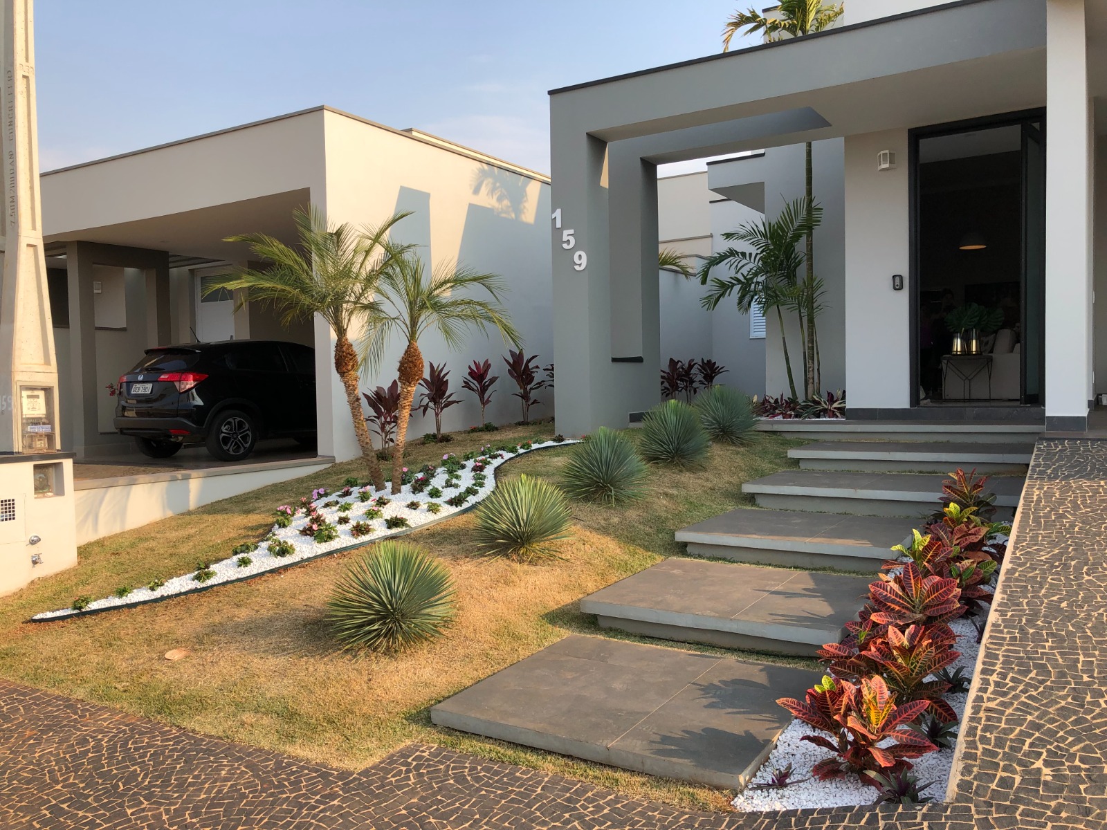 Equipe de paisagismo